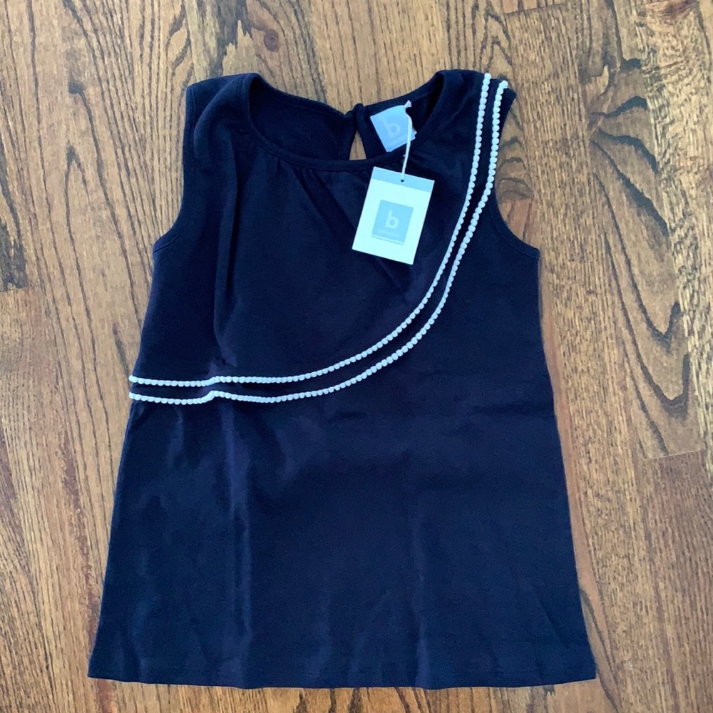 Bella Bliss NWT girls navy top sz12
